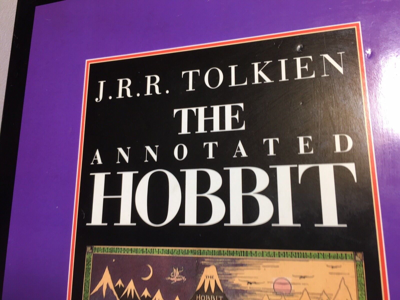 TCG J R R Tolkien The Annotated Hobbit Hardback 1989