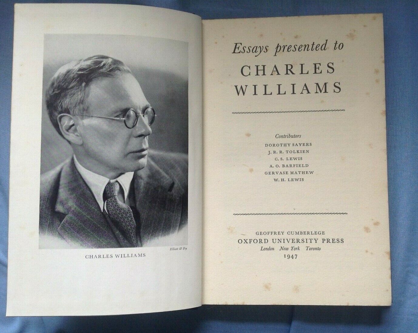 essays presented to charles williams pdf