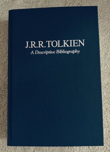 TCG - JRR Tolkien - A Descriptive Bibliography Hammond Anderson ...