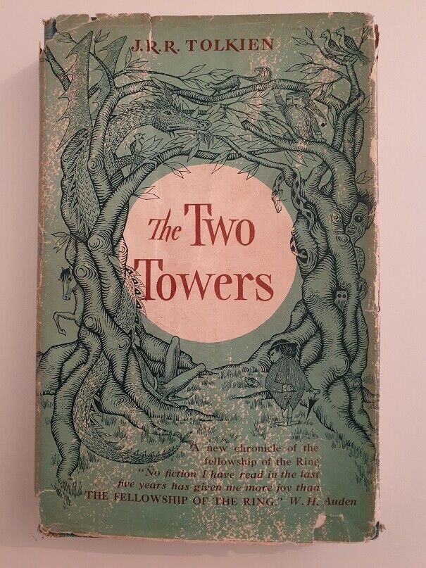 TCG - THE TWO TOWERS, 1955, 1st US edition, 1st printing, J R R Tolkien ...