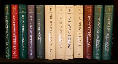 TCG - The History of Middle Earth By J. R. R. Tolkien Twelve Volume Set