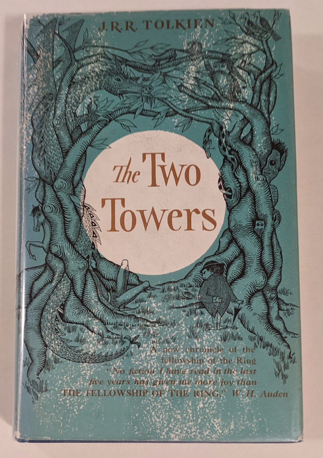 TCG - Tolkien The Two Towers hc/dj 1st US edition 11th printing (1965)