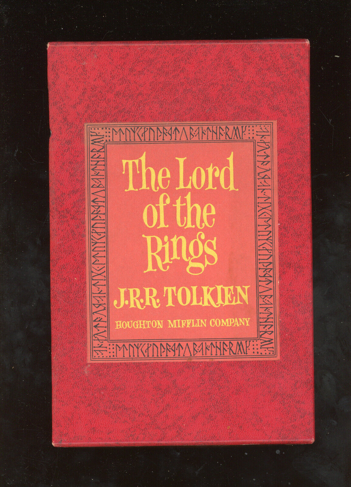 TCG - The Lord of the Rings 3 volumes Houghton Mifflin Slipcase