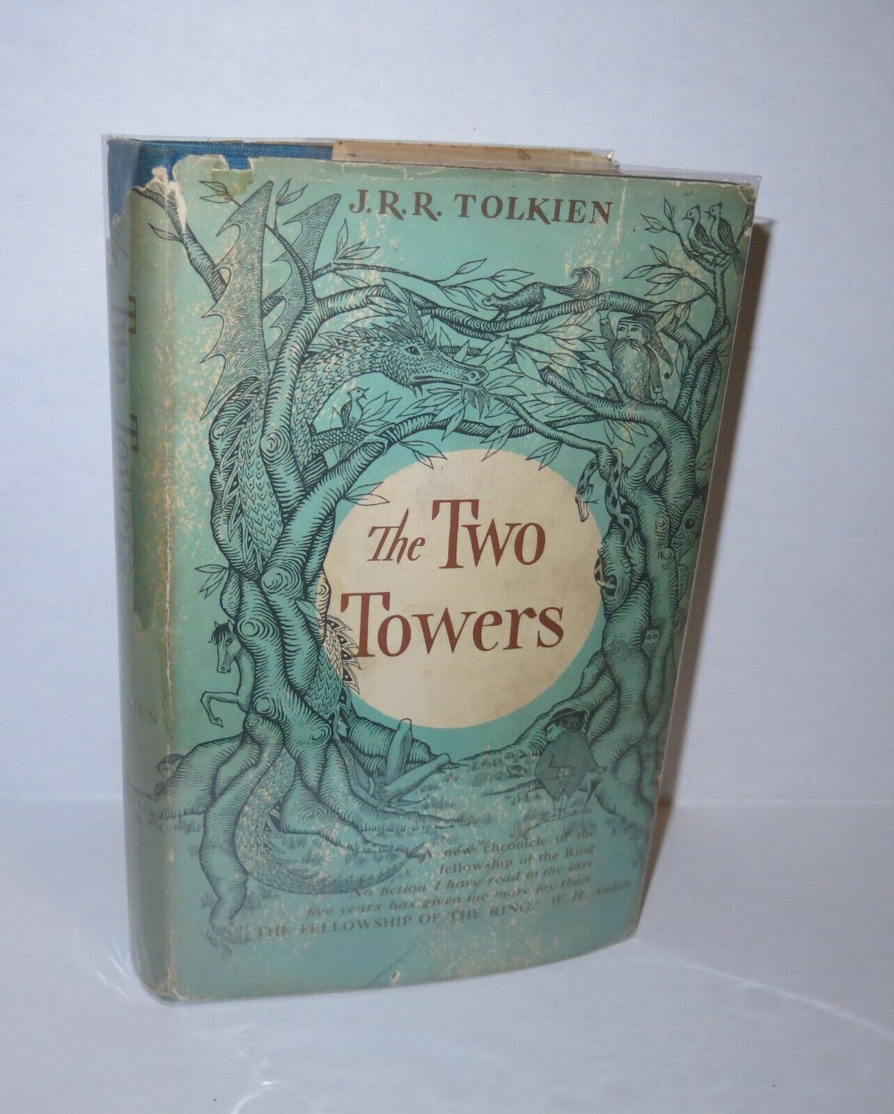 TCG - J R R Tolkien The Two Towers 1st US Edition Early Printing HB/DJ