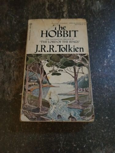 TCG - The Hobbit JRR Tolkien Paperback Softcover 1973 Ballantine Books