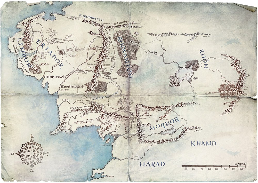 Moria Map Middle Earth Mines of Moria Map a Map of Where the 