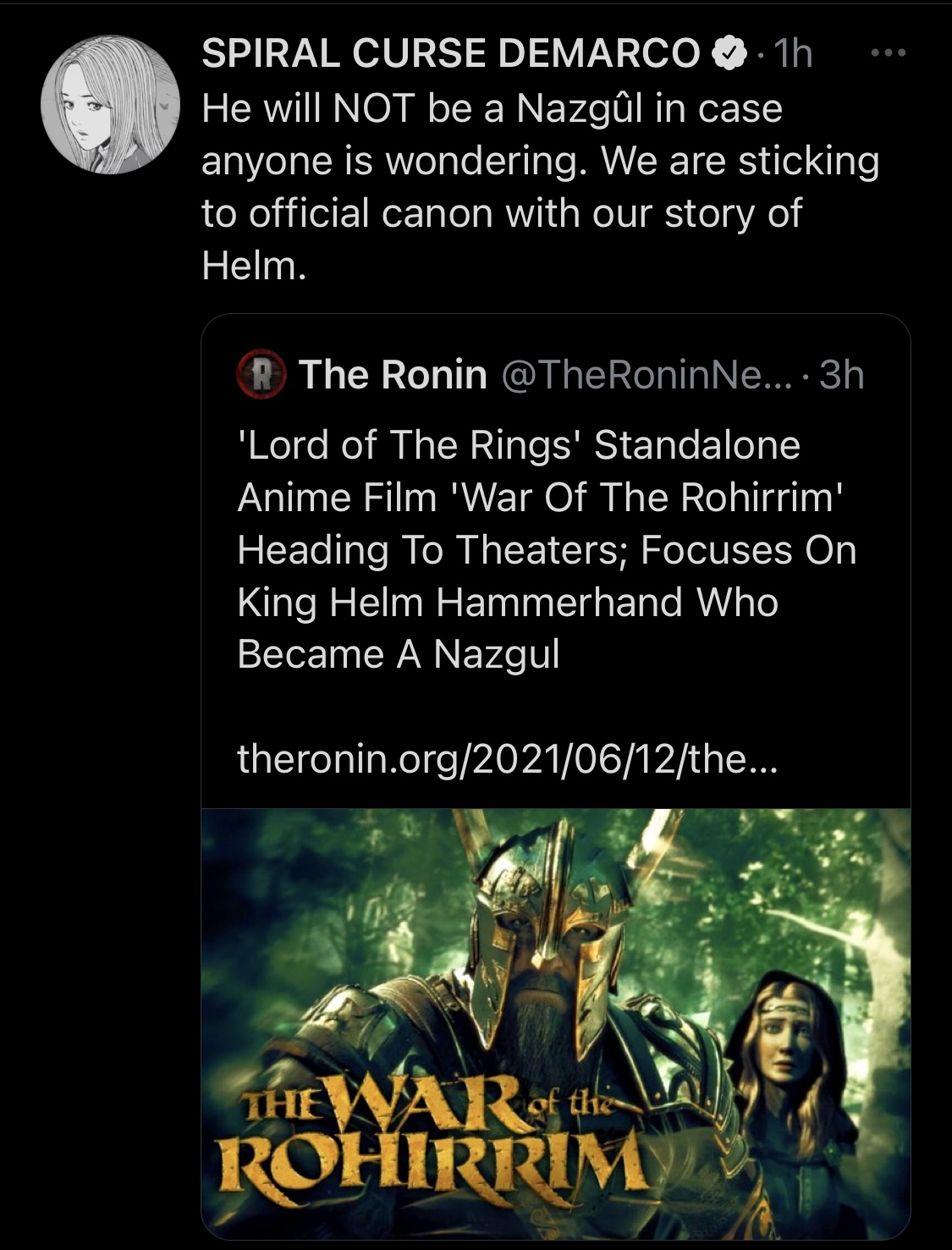 The Lord of the Rings The War of the Rohirrim: Brian Cox to Voice King of  Rohan in Anime Film Based on JRR Tolkien's Works!